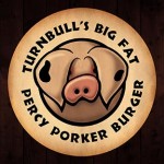 Turnbull's Butchers Big Fat Percy Porker Burger