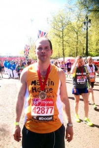 Ed Garthwaite of Blacker Hall Farm Shop completed the London Marathon on Sunday. Go Ed!