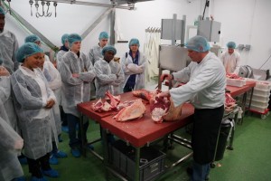 The day gave staff the opportunity to show the chefs of the future the importance of quality and traceability.