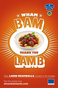 Advertising that will be part of the QMS Scotch Lamb campaign.