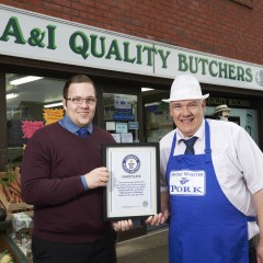 Sausage world record set by Inverness butcher