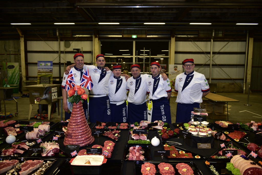 The GB Tri-Nations Butchers Challenge team
