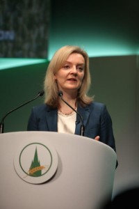 Liz Truss, Secretary of State for Environment, Food and Rural Affairs.