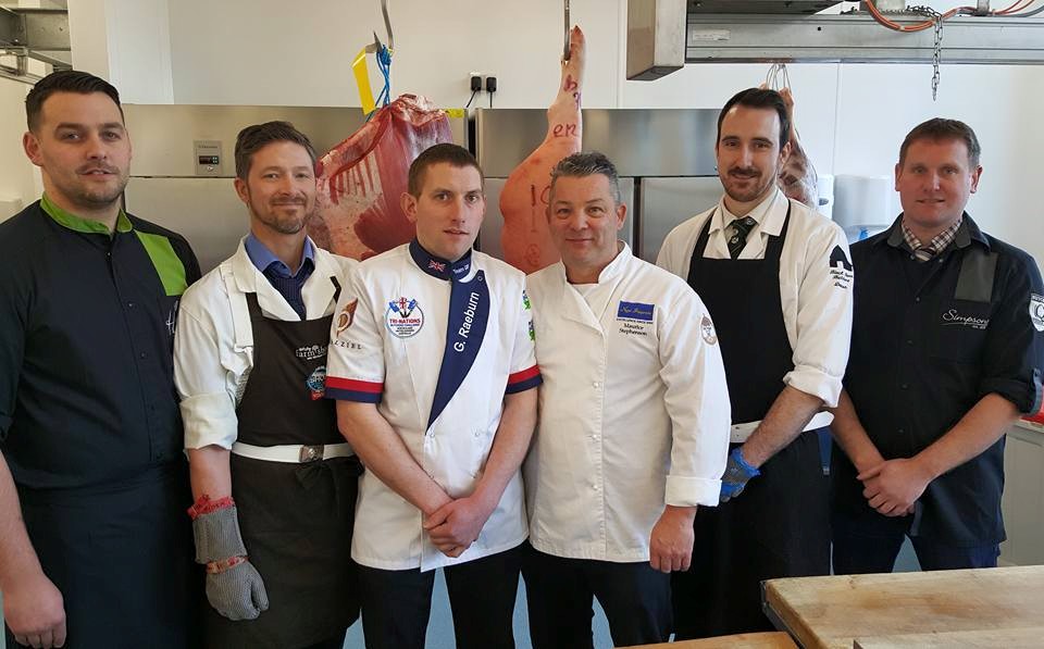 The 'British Beefeaters' will represent GB at the World Butchers' Challenge.