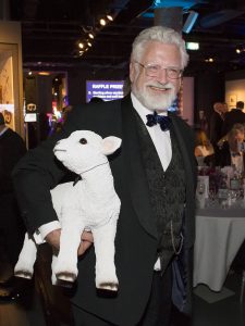Liveryman Bill Jermey of the ftc and Institute of Meat enjoying the evening.