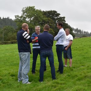 Butchers from Denmark took a trip to Wales to gain an insight into Welsh farming.