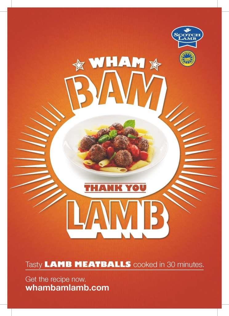 The Wham Bam Thank You Lamb campaign.