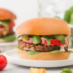 Vegetarian meat free burgers