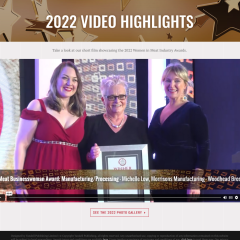 Women in Meat Industry Awards film and gallery now online