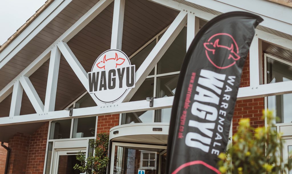 The Warrendale Wagyu logo is visible on the front of a building.